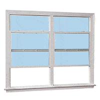 double hung window